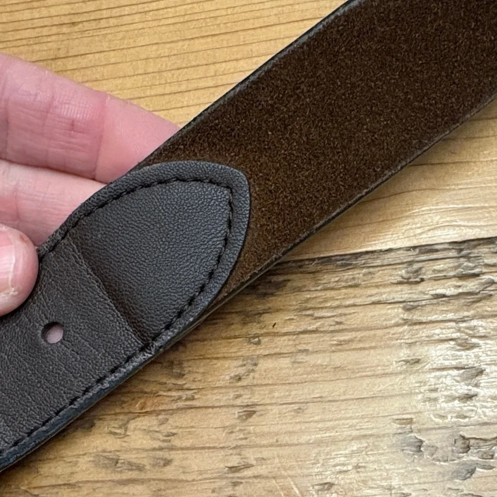 Goodfellow & Co Dark Brown Leather Belt